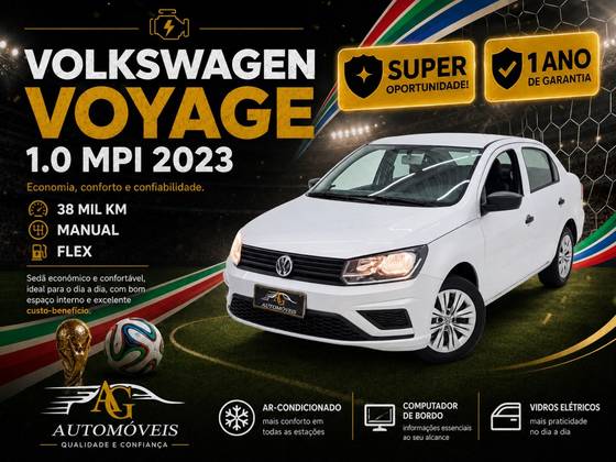 VOLKSWAGEN VOYAGE 1.0 12V MPI TOTALFLEX 4P MANUAL VOLKSWAGEN VOYAGE 1.0 12V MPI TOTALFLEX 4P MANUAL
